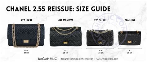 chanel bag sizes|chanel bag size chart.